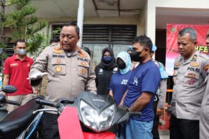Nekat Curi Sepeda Motor, Pasangan Suami Istri di Amankan Polisi