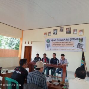 IWO Mengadakan Sekolah Jurnalis Supaya Meningkatkan Sekil jurnalisme dimasa Kini