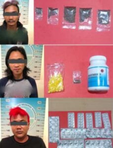Satserse Narkoba Polres Metro, Amankan Tiga TSK Pengedar Obter