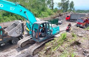 Polresta Magelang Gerebek Tambang Pasir Ilegal di Lereng Merapi