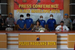 Dua Pelaku Curat Berhasil Diringkus Satreskrim Polres Magelang Kota