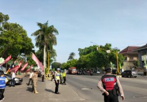 Polres Metro Dan Instansi Lain Pantau Arus Balik Lebaran 1444H