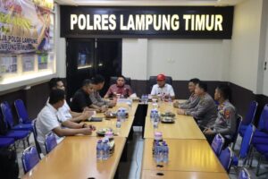 Kunjungi Polres Lamtim, Kemenkopolhukam Apresiasi Penanganan Kasus Bendungan Margatiga