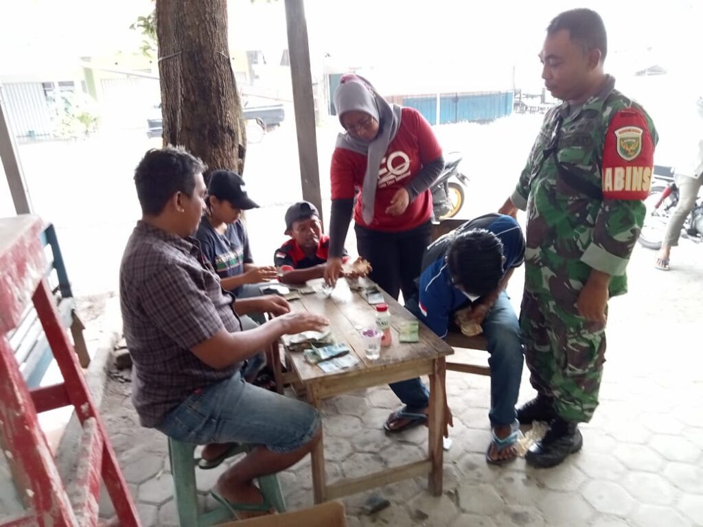 Peduli Sesama, Babinsa Koramil 15/PS Bantu Penggalangan Dana