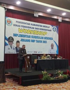 “Kadisdik, Buka Workshop Implementasi Kurikulum Merdeka”