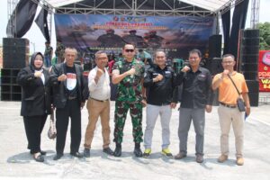 Kodim 0429/Lamtim Gelar Syukuran Dan Panggung Prajurit Peringatan HUT TNI Ke-78