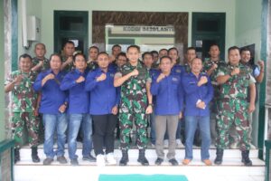 PWI Lampung Timur Gelar Audiensi dengan Kodim 0429 Lamtim