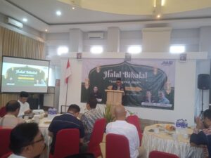 Halal bihalal JMSI Lampung, siap berkontribusi menyajikan berita-berita yang mengedukasi dan mencerdaskan