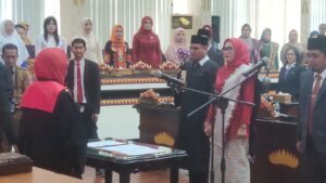 Paripurna, Ria Hartini Resmi Jadi Ketua DPRD Kota Metro