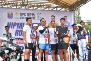 Meriah, 500 Peserta Ikuti HIPMI Metro Run 5K