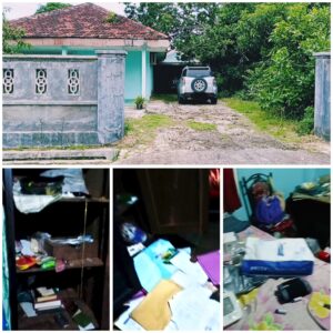 Aksi Pencurian Disiang Bolong Satroni Rumah Warga di Metro Pusat