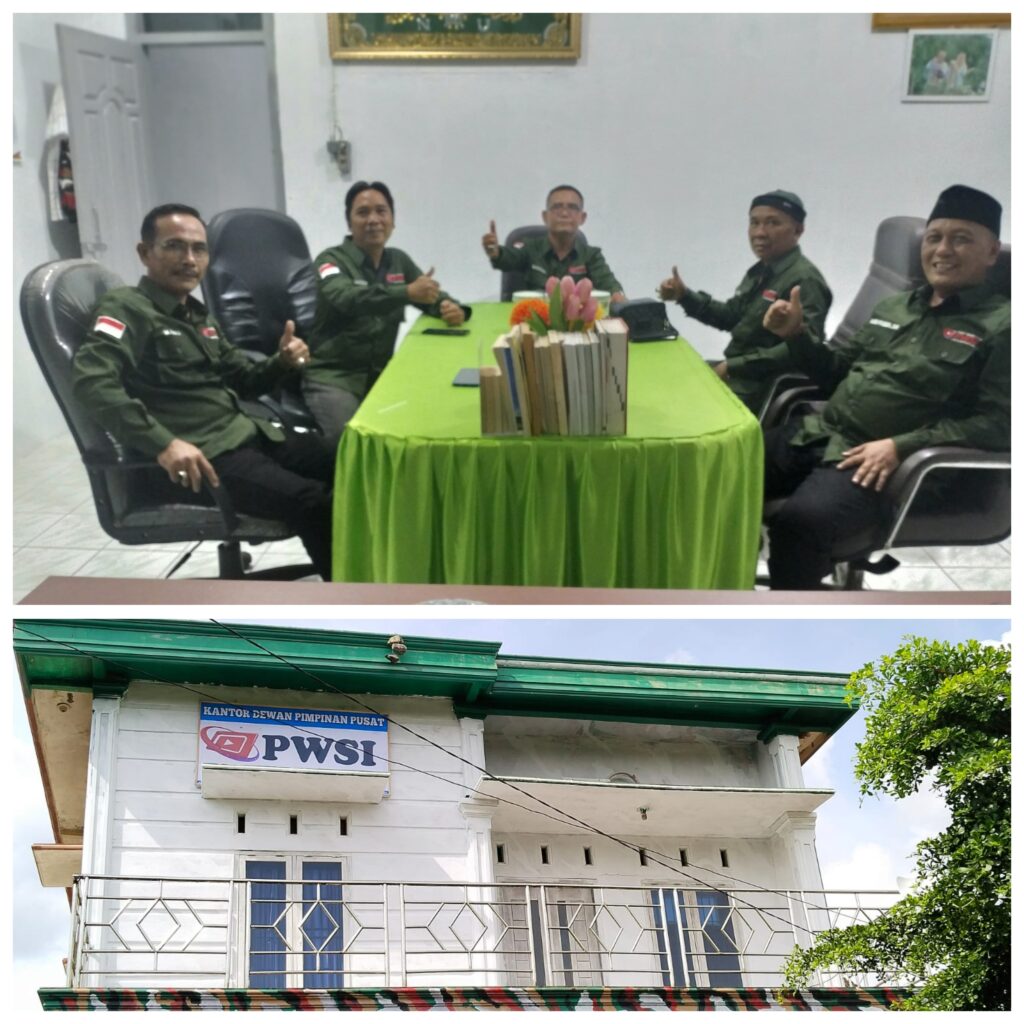 Rapat Perdana DPP PWSI di Kantor Berlantai Dua di Komplek Perkantoran Pemkab Lampung Timur