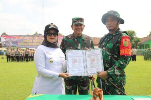 Sinergi TNI dan Pemda Lampung Timur Rampungkan TMMD ke-124 di Desa Itik Rendai