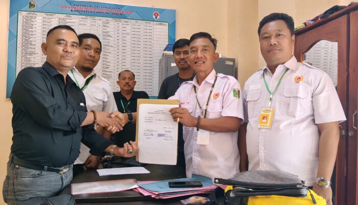 KETUA PENGCAB JMSI LAMPUNG TIMUR RESMI DAFTAR CALON KETUM KONI