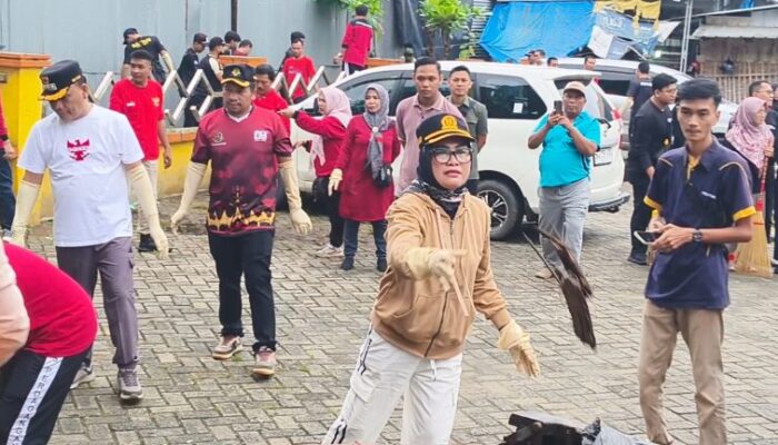 DPRD & Pemerintah Kota Metro Laksanakan “Indonesia Asri Kurve”