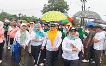 Bupati Ela Bersama Masyarakat Rayakan Hut Ke-27 Kabupaten Lampung Timur