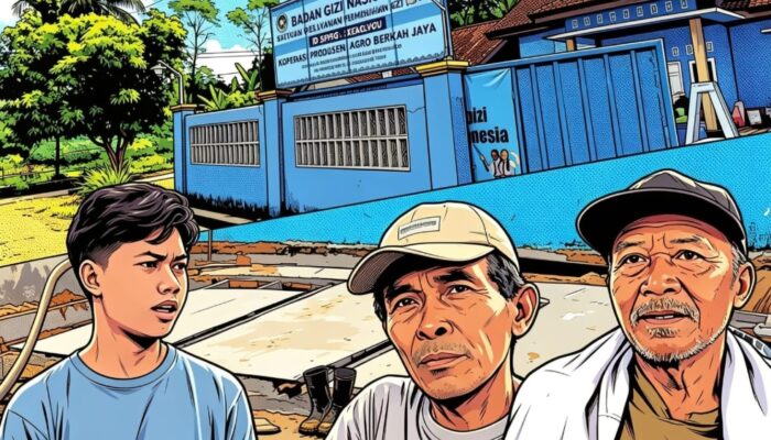 Limbah Dapur MBG Diduga Cemari Lingkungan, Warga Balekencono Desak SPPG Ditutup